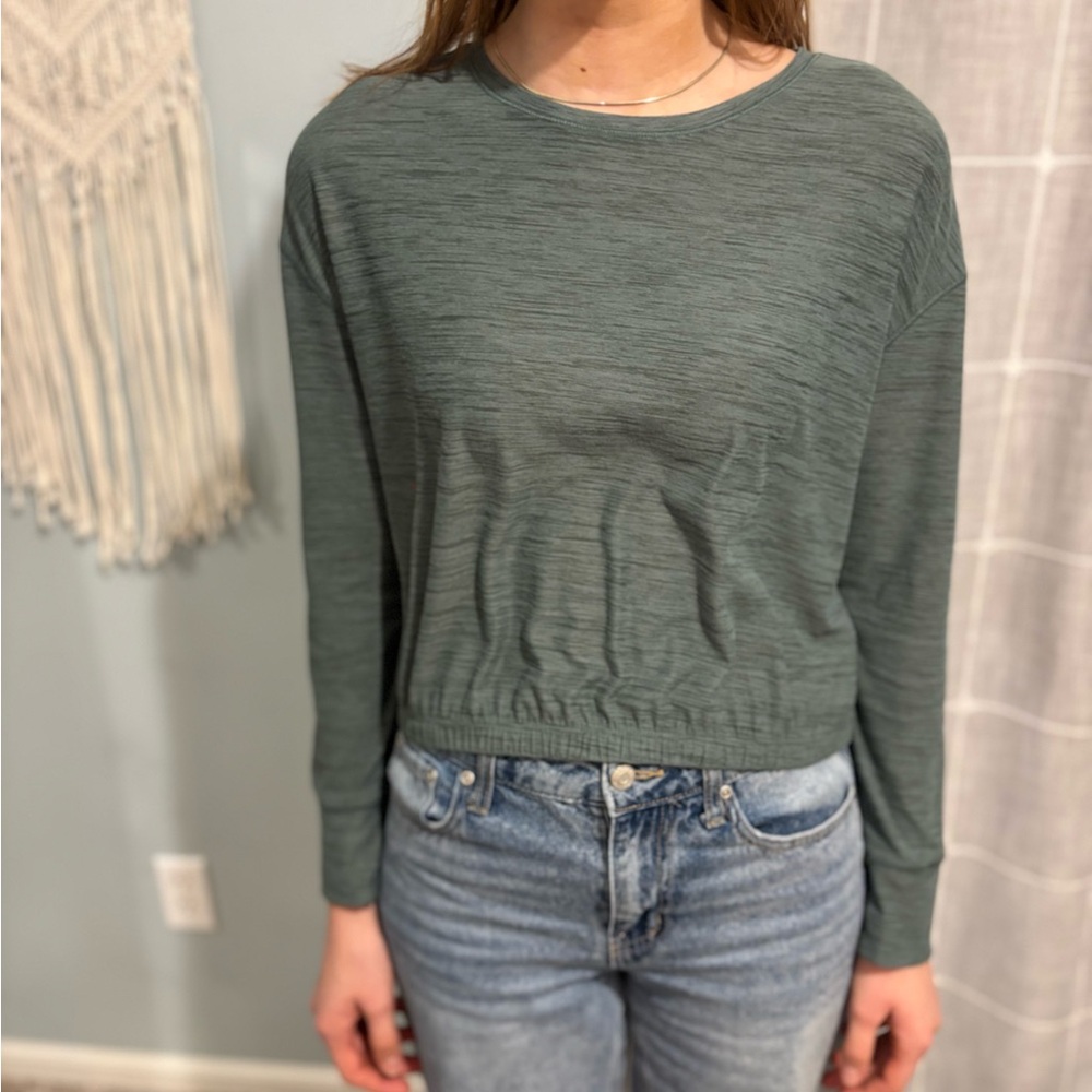 Old Navy Sage Long Sleeve Tee